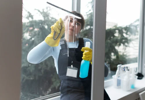 Nettoyage de vitres intérieures et extérieures à Pionsat